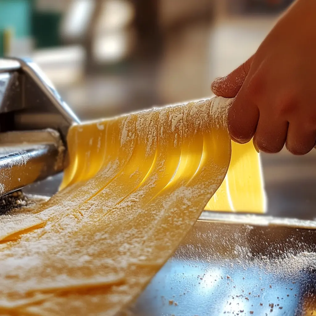 Sourdough Pasta Recipe Rolling Dough