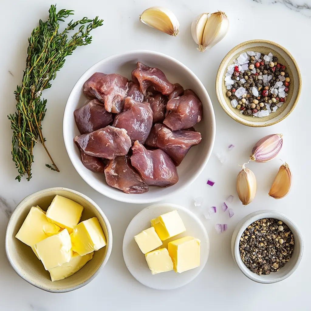 chicken liver ingredients