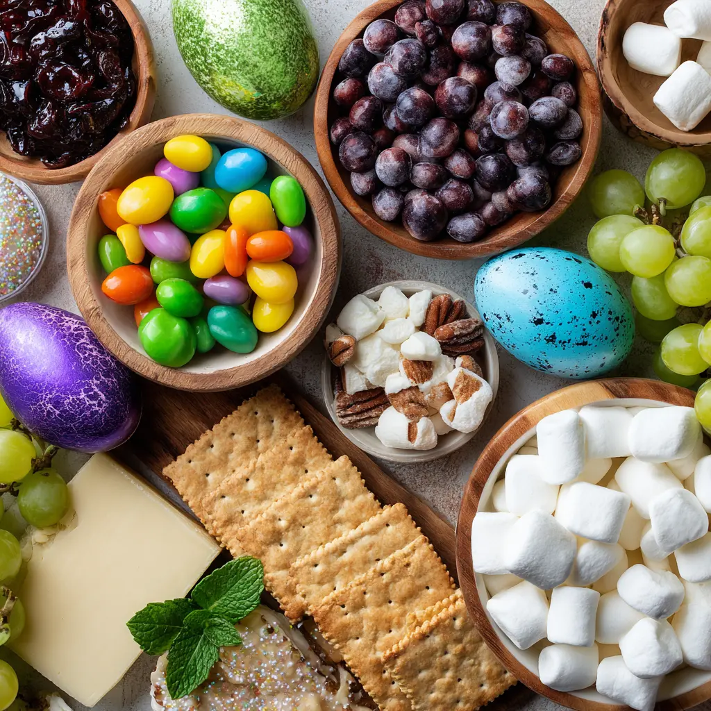 easter charcuterie board ingredients