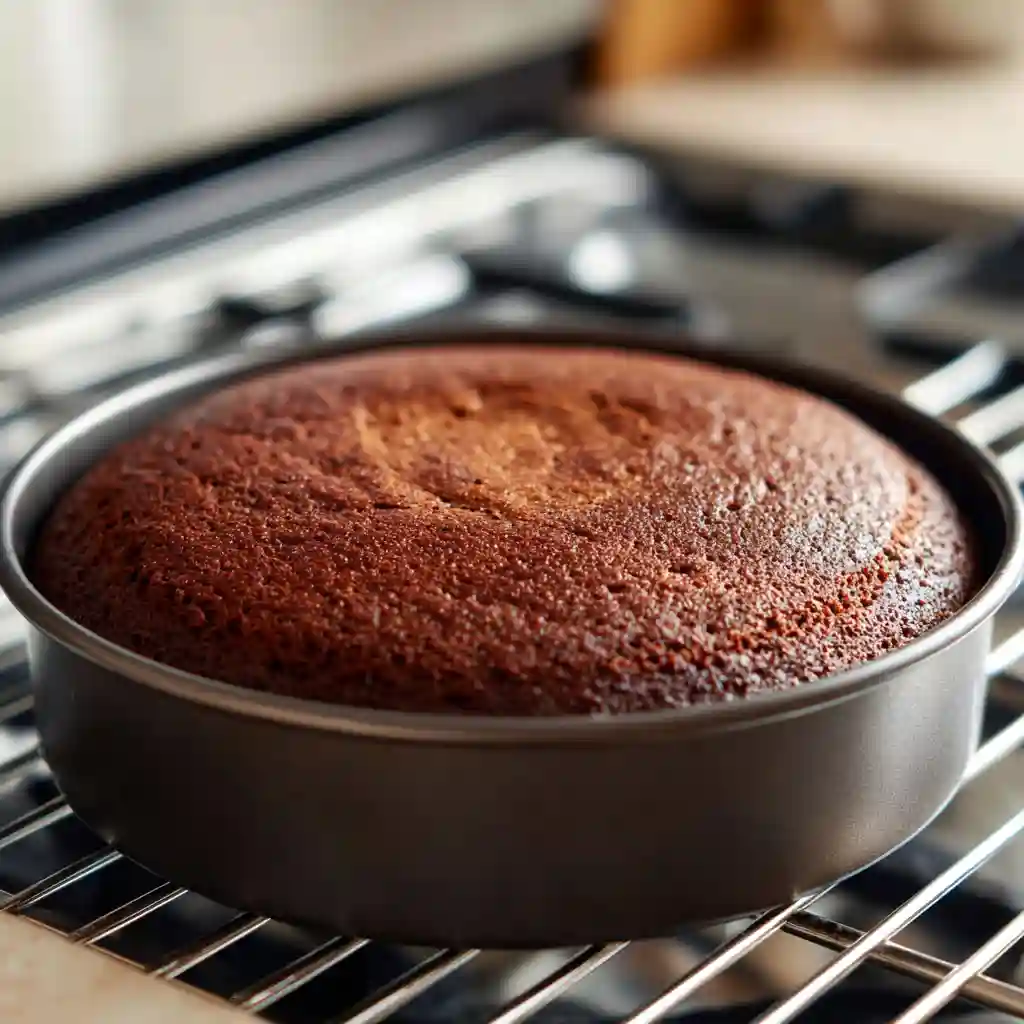 gluten free plant based cake rising