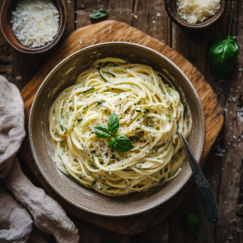 Meghan Markle pasta recipe with slow-cooked zucchini sauce