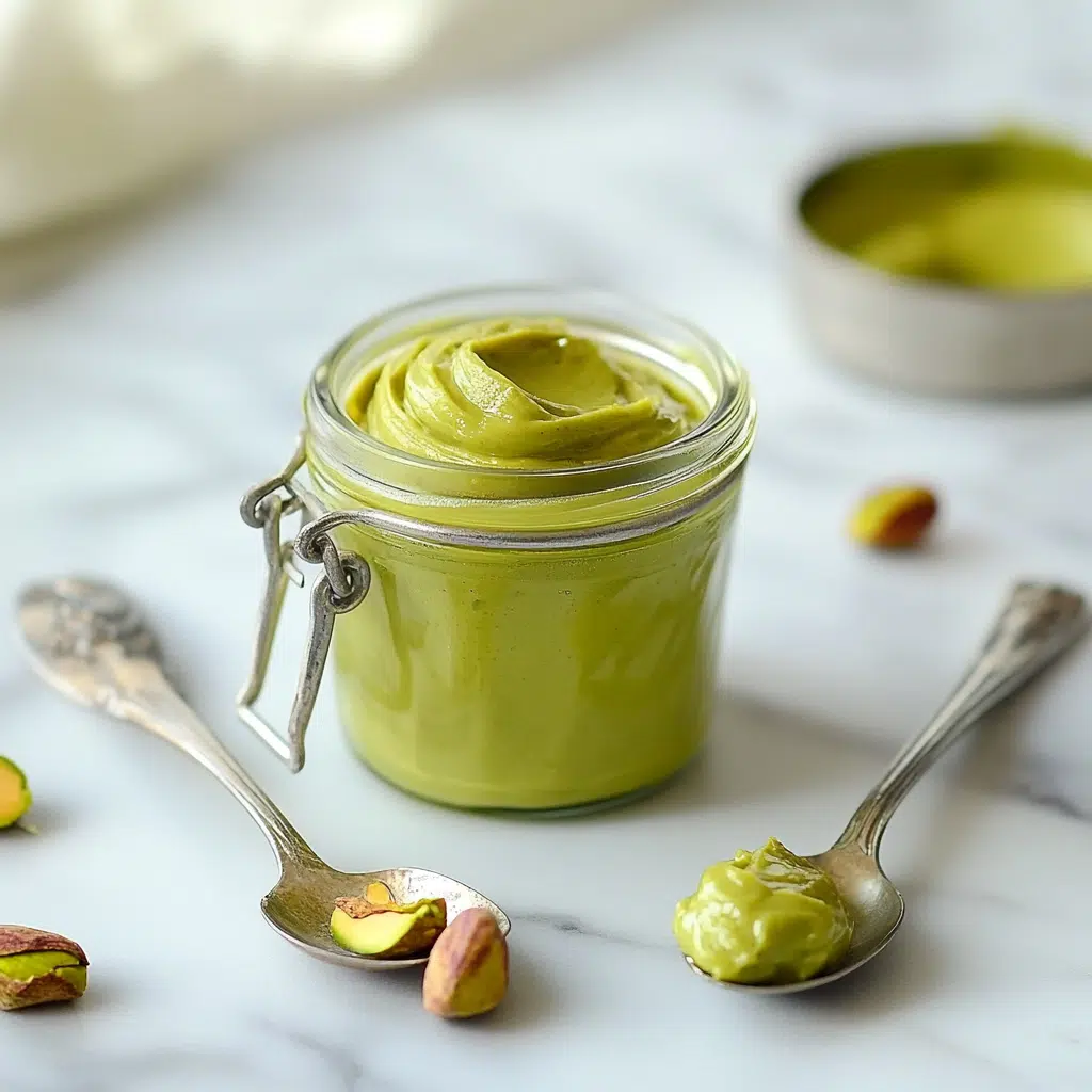 pistachio cream recipe card