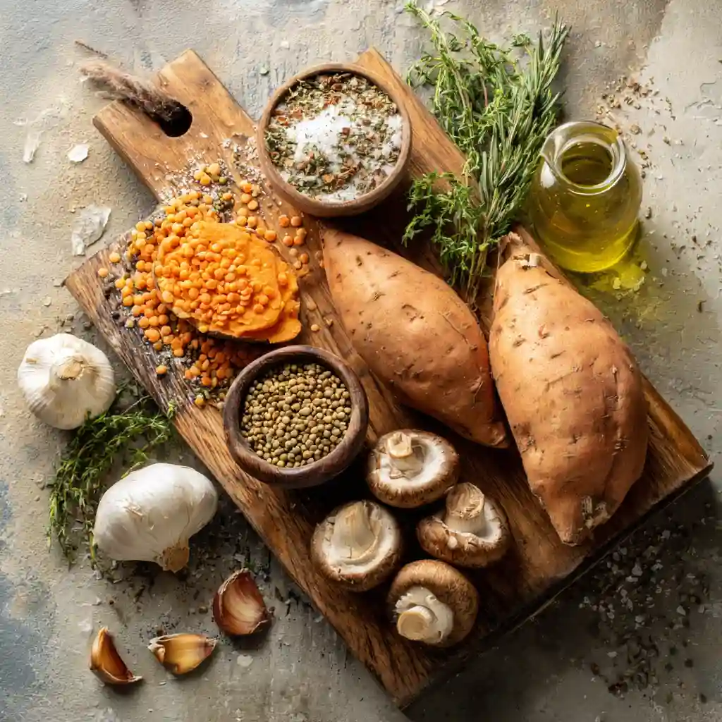 plant based comfort foods ingredients 1