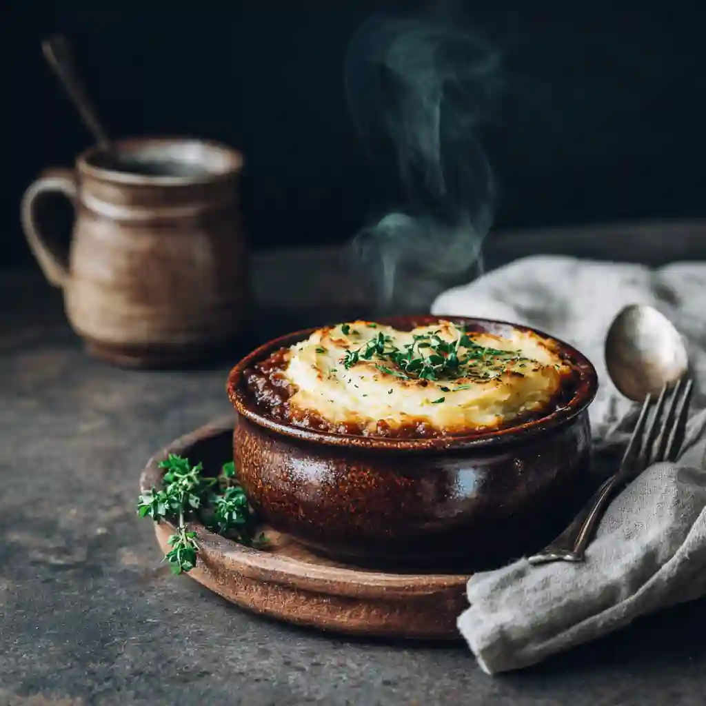 plant based comfort foods serving