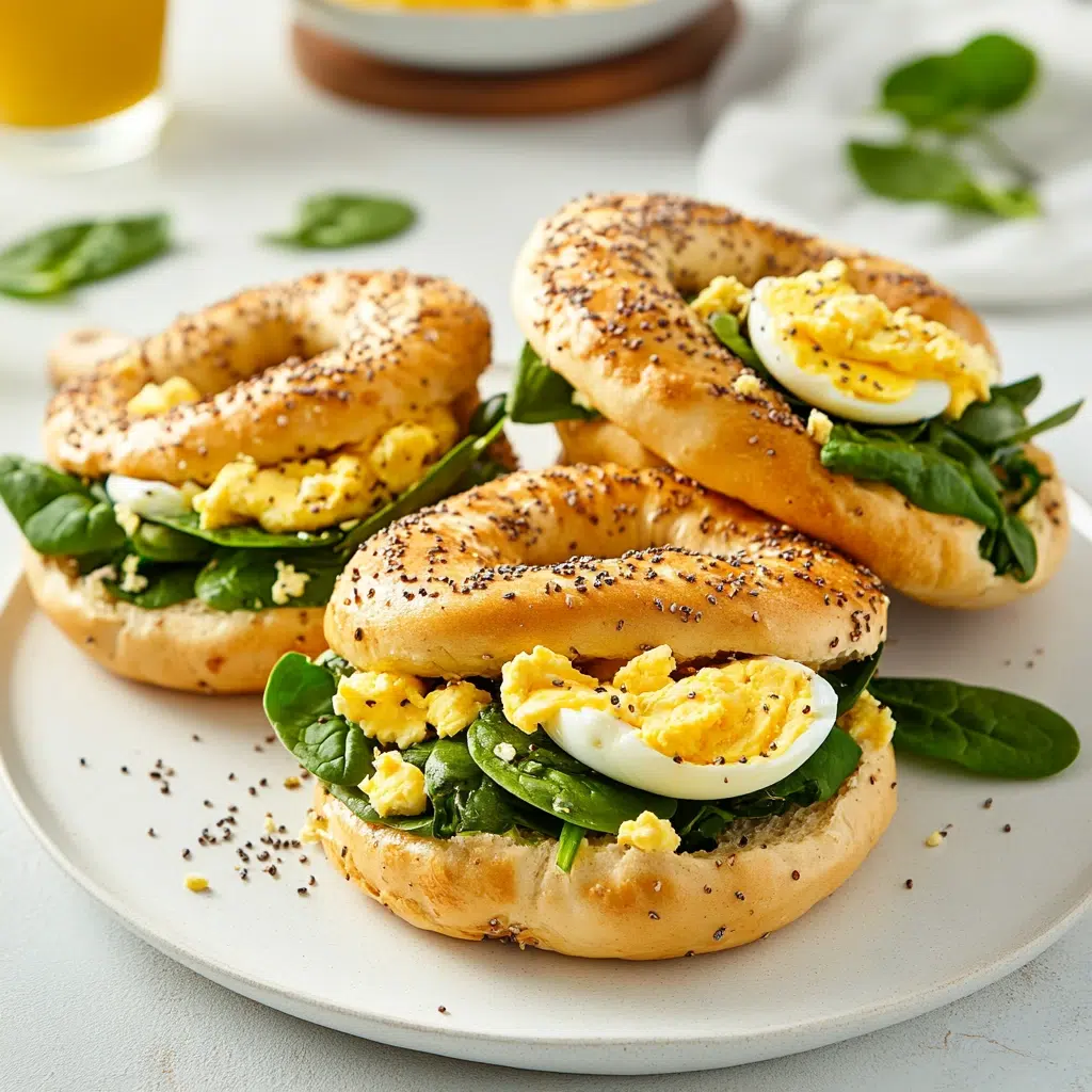 Homemade protein bagel 2 ingredient on parchment paper