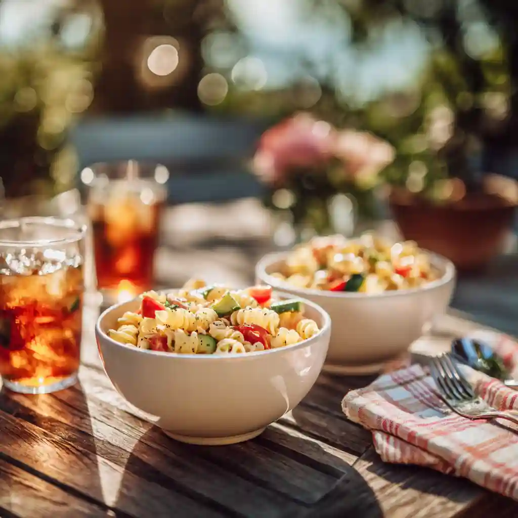 cold pasta salad recipe serving