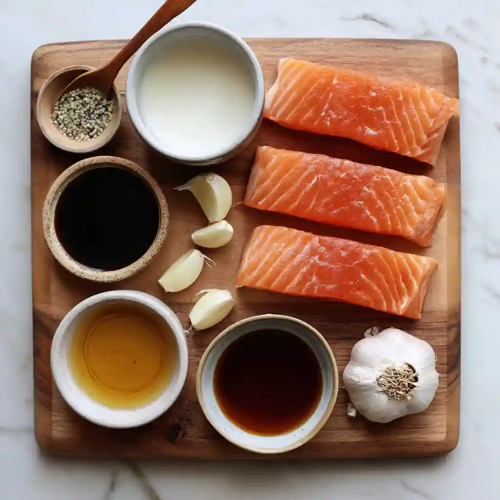 miso salmon recipe ingredients 1