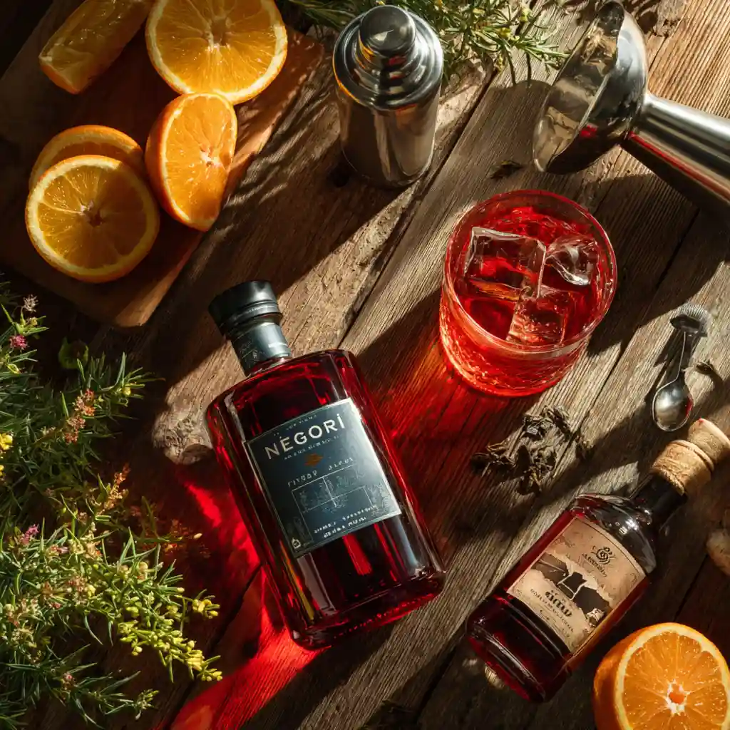 negroni mocktail ingredients