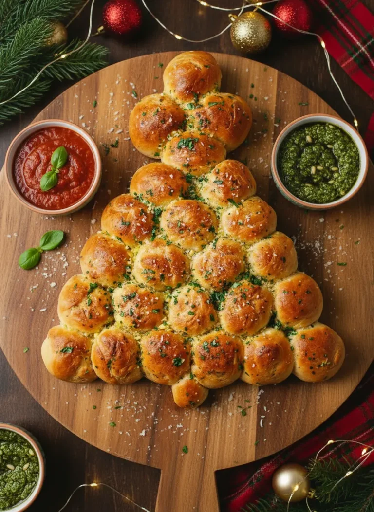 Christmas Tree Bread Recipe Easy Gooey and Delicious