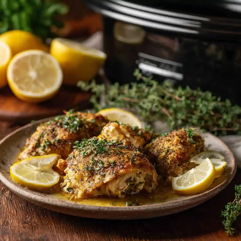 healthy crockpot chicken slow cooker recipe