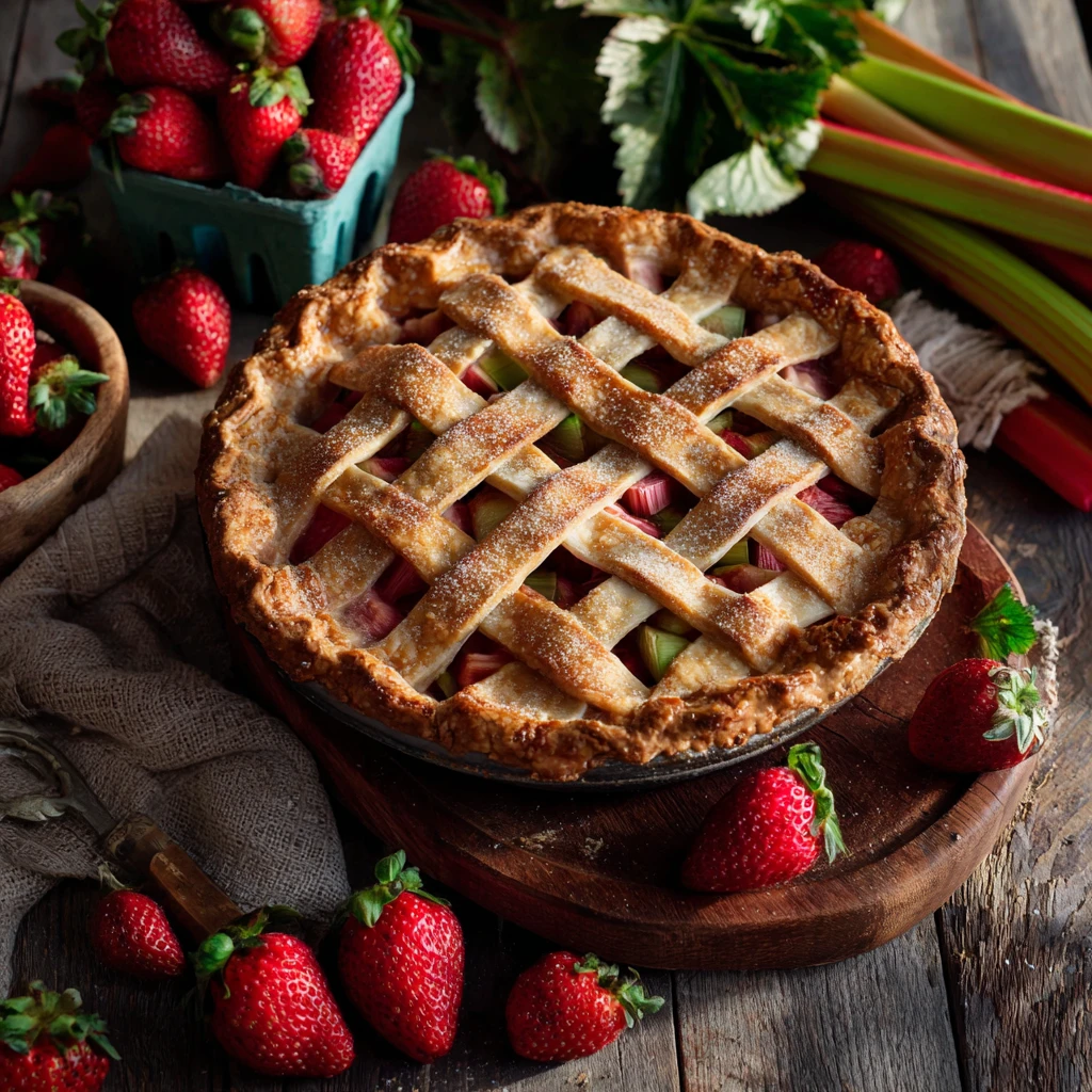 Strawberry Rhubarb Recipe That’s Bursting with Flavor