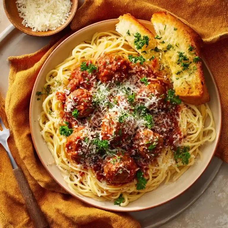 Slow cooker turkey meatballs simmering in tomato sauce