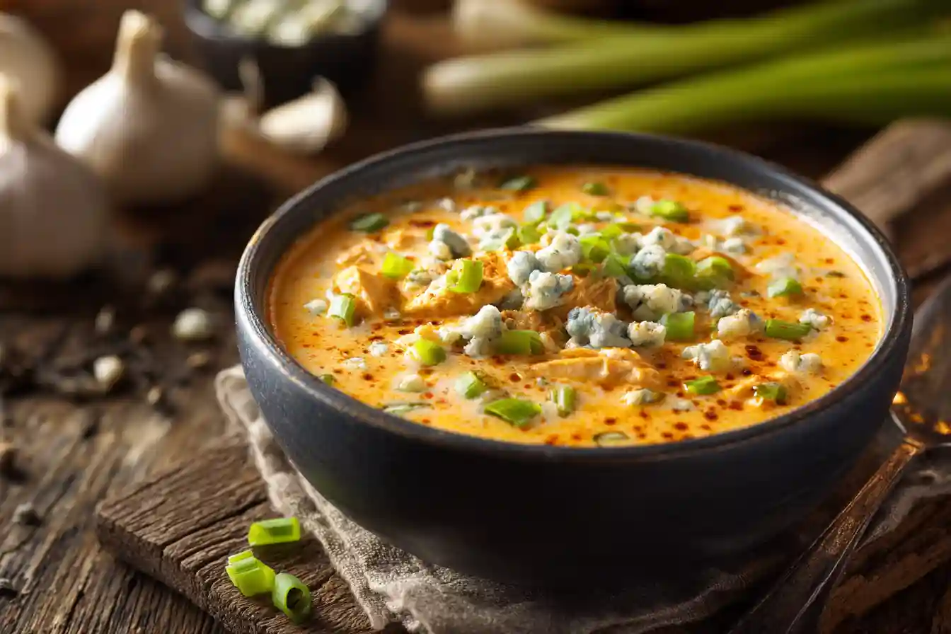 Creamy Buffalo Chicken Soup That’s Comfort in a Bowl