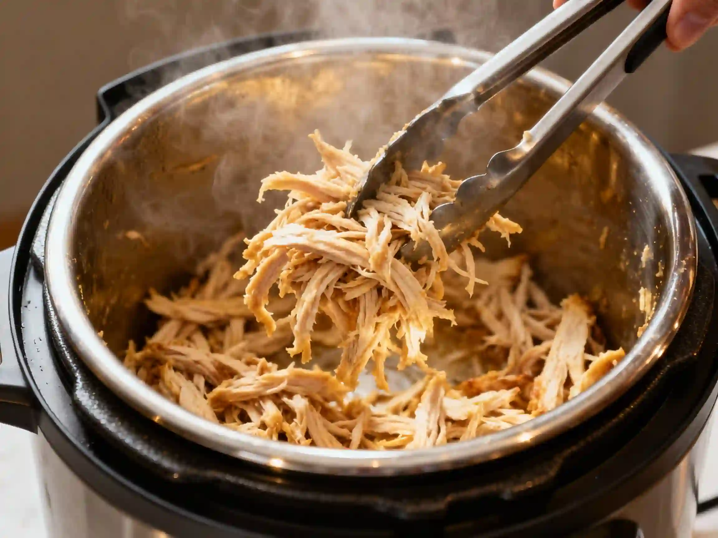 Instant Pot shredded chicken