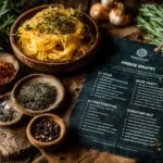 spaghetti squash recipe card