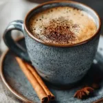 Dirty Chai Latte With Espresso Shot recipe in a cozy mug