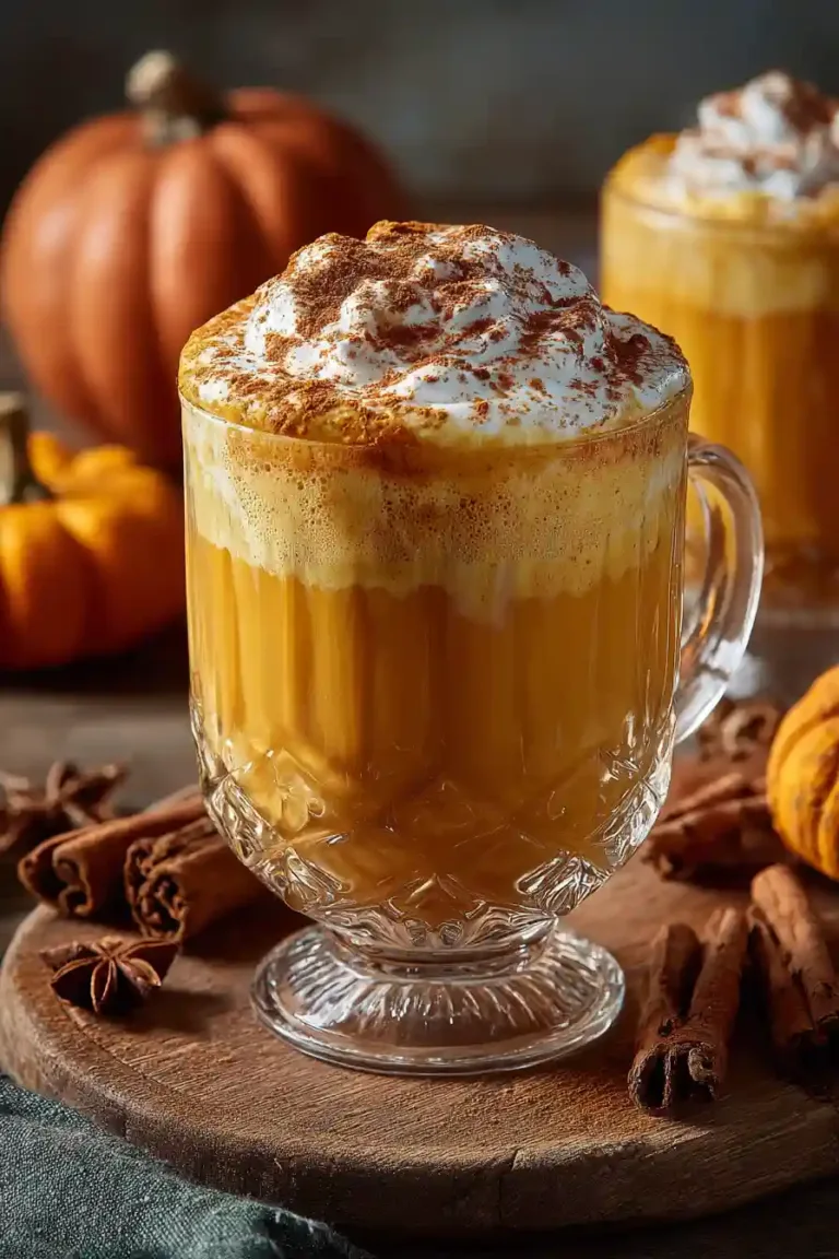 Pumpkin Cream Chai Tea Latte Recipe homemade fall drink