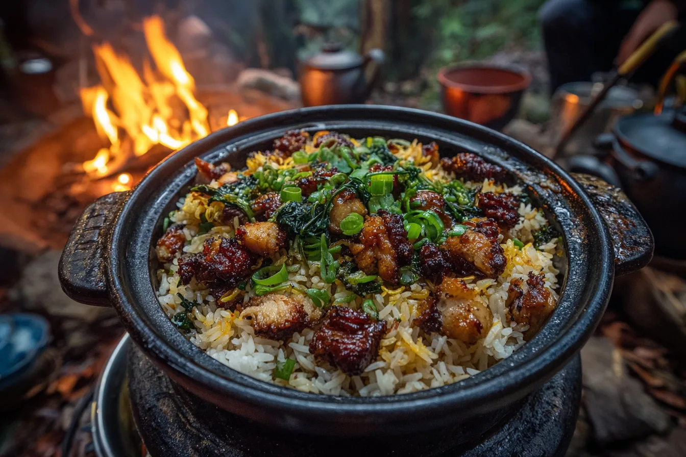 One-Pot Creamy Chicken Rice: A Camping Recipe Perfect for Adventure