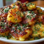Crispy Garlic Butter Smashed Potatoes: The Perfect Side Dish