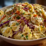 Creamy High-Protein Pasta Salad for BBQs and Potlucks
