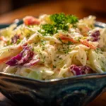 Creamy Coleslaw with Tangy Dressing: A Crisp Summer Salad Recipe