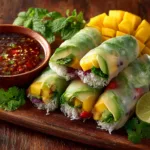 Vegan Mango Avocado Summer Rolls: A Crisp, Creamy Summer Delight
