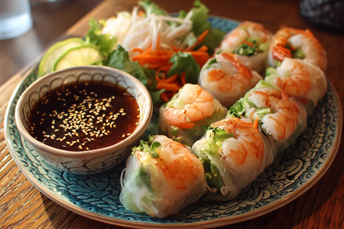 Easy Shrimp Summer Rolls (15-Minute Recipe)