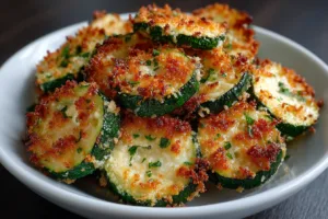 Crispy Air Fryer Zucchini Chips (Healthy Summer Snack)