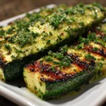 Lemon Herb Grilled Zucchini (Fresh Summer Side Dish)