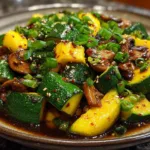 Summer Squash Stir Fry with Garlic Soy Sauce
