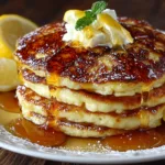 Lemon Ricotta Pancakes with Honey Drizzle: A Fluffy Breakfast Revolution