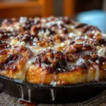 Cinnamon Roll Skillet Bake: A Decadent One-Batch Dessert