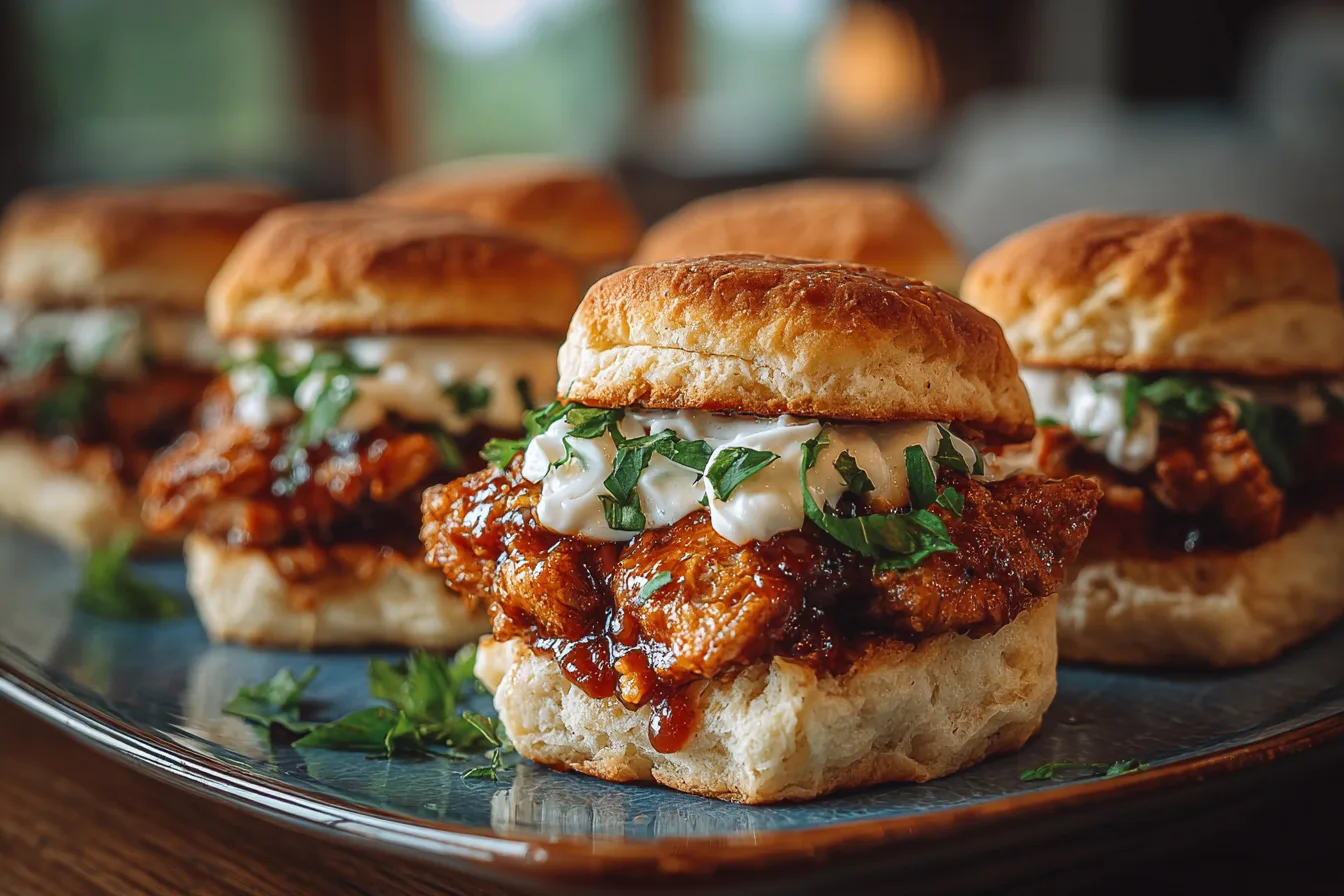 Southern Chicken Biscuit Sliders