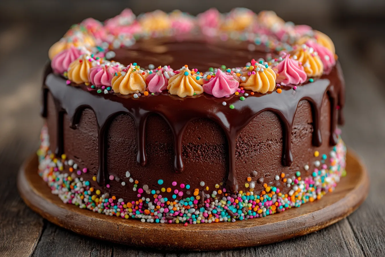 Chocolate Ganache Birthday Cake for Women | A Rich and Decadent Dessert