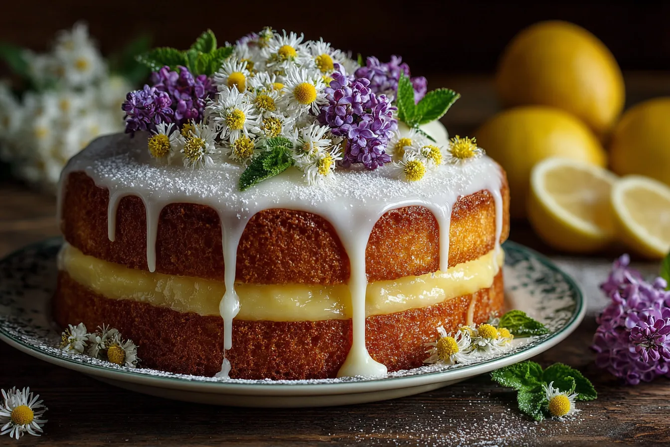 Lemon Elderflower Birthday Cake Recipe: A Zesty Twist on Celebration Cakes