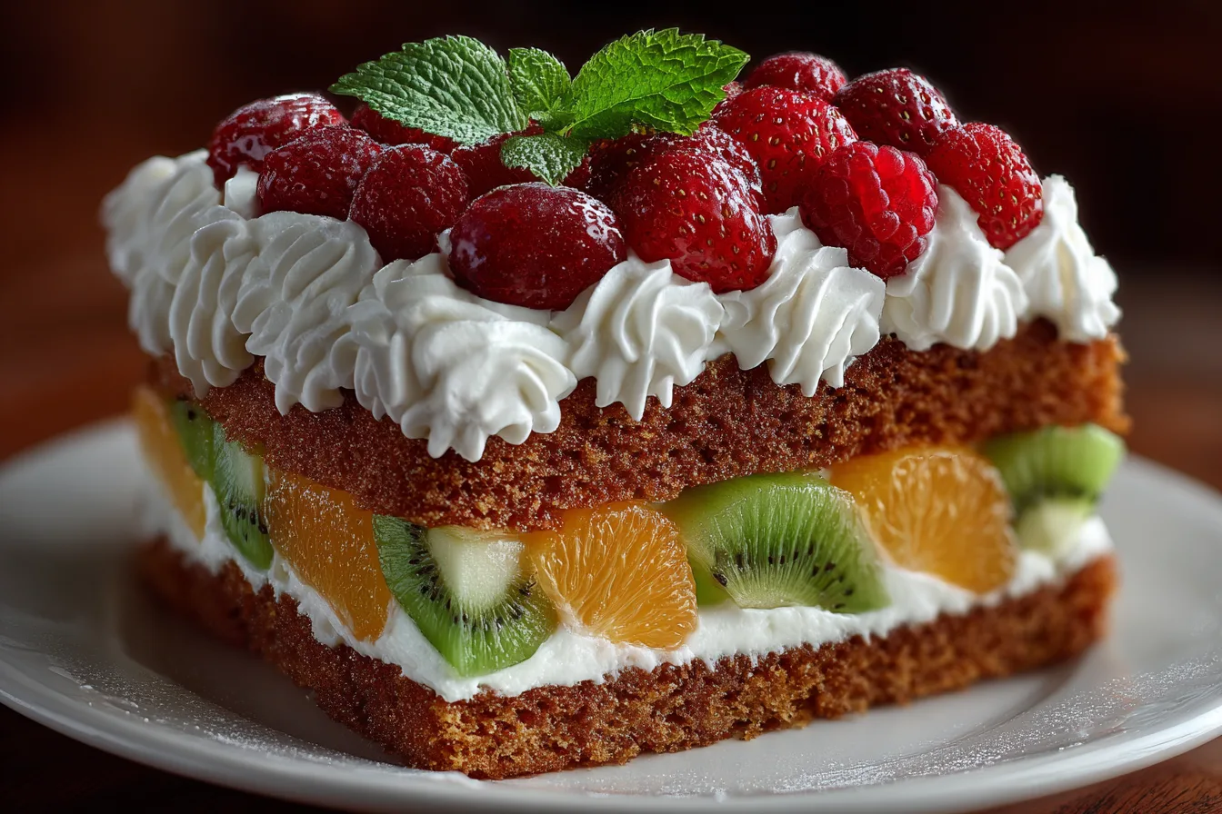 Healthy Low Sugar Birthday Cake Recipe with Almond Flour and Honey