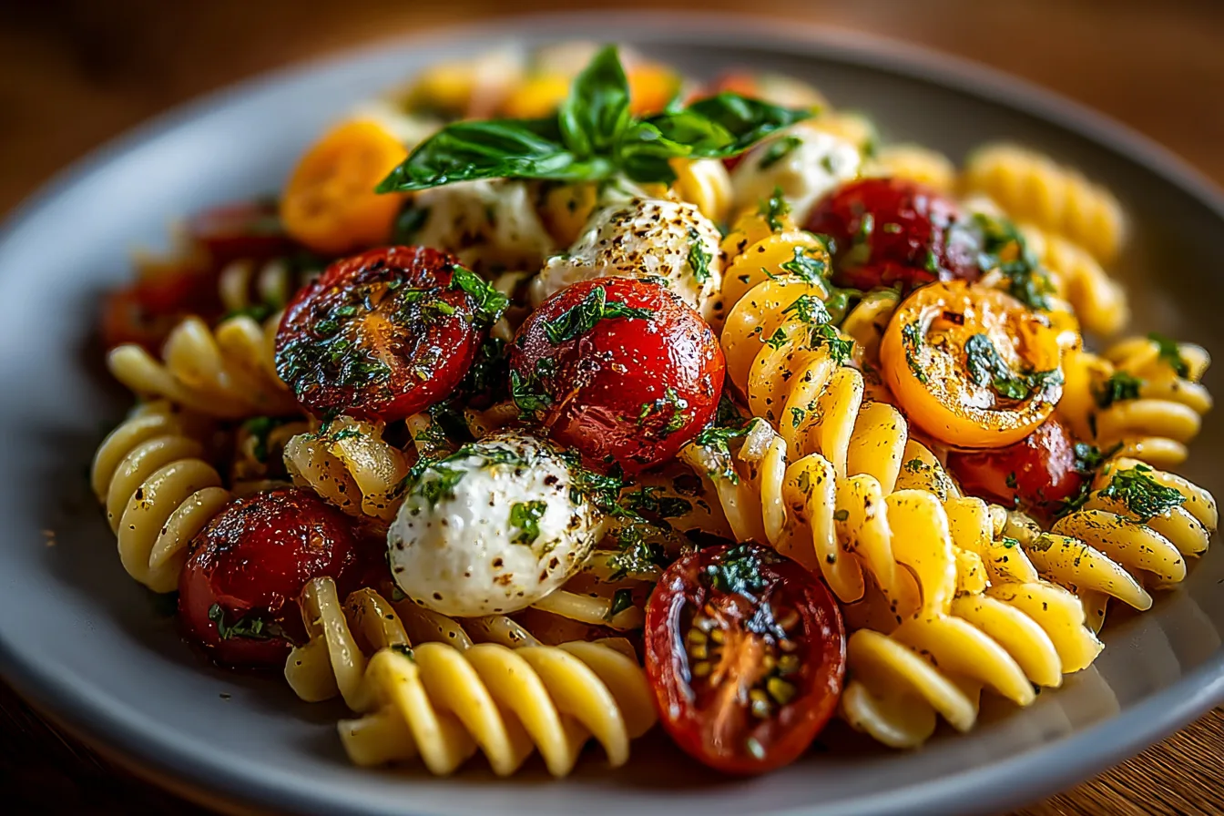 Fresh Caprese Pasta Salad Recipe
