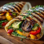 Grilled Veggie and Hummus Wrap Recipe