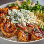 15 Minute Garlic Shrimp Summer Bowl