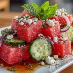Watermelon Feta Summer Salad: Refreshing Recipe for Warm Days