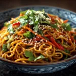 Cold Sesame Noodle Salad: A Refreshing Take on Noodles and Veggies