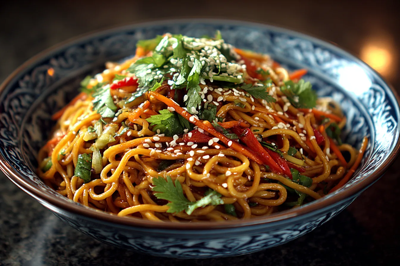 Cold Sesame Noodle Salad: A Refreshing Take on Noodles and Veggies