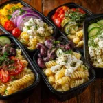 Healthy Greek Pasta Salad Meal Prep for Easy, Nutritious Meals