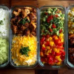 High Protein Chicken Burrito Meal Prep Bowls: A Flavorful Strategy for Healthy Eating