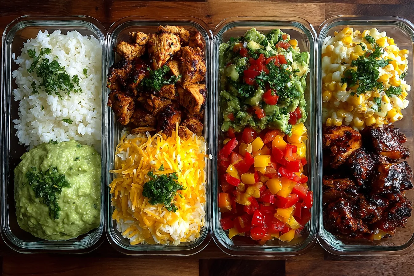 High Protein Chicken Burrito Meal Prep Bowls: A Flavorful Strategy for Healthy Eating