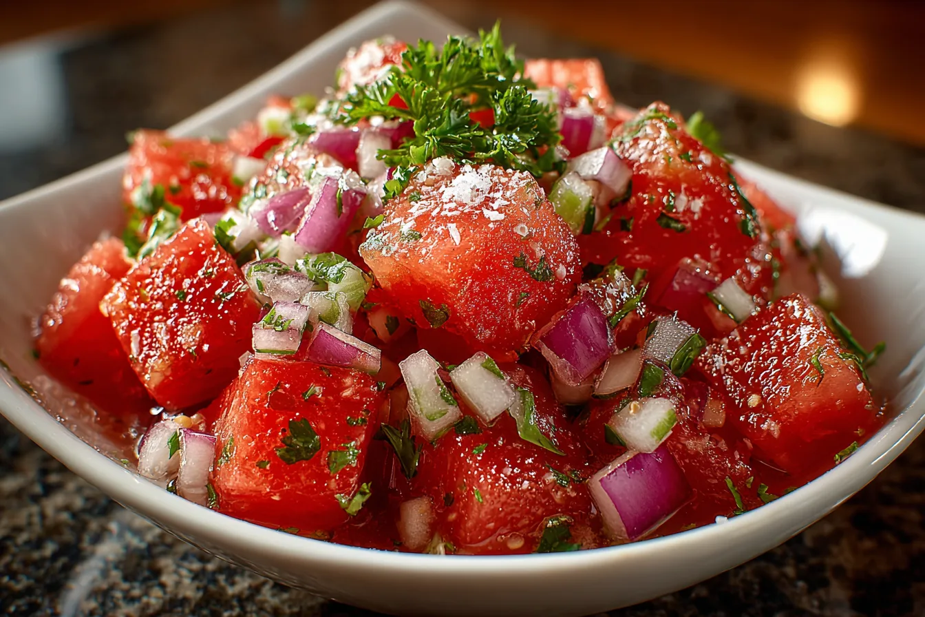 Fresh Watermelon Salsa Recipe for a Vibrant Summer Treat