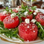 Watermelon Arugula Feta Salad: A Fresh Summer Combination