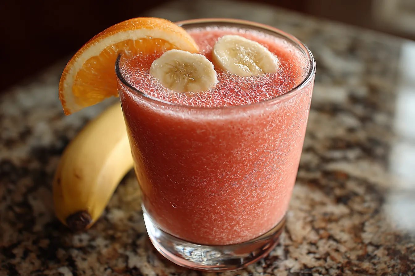 Tropical Watermelon Banana Smoothie