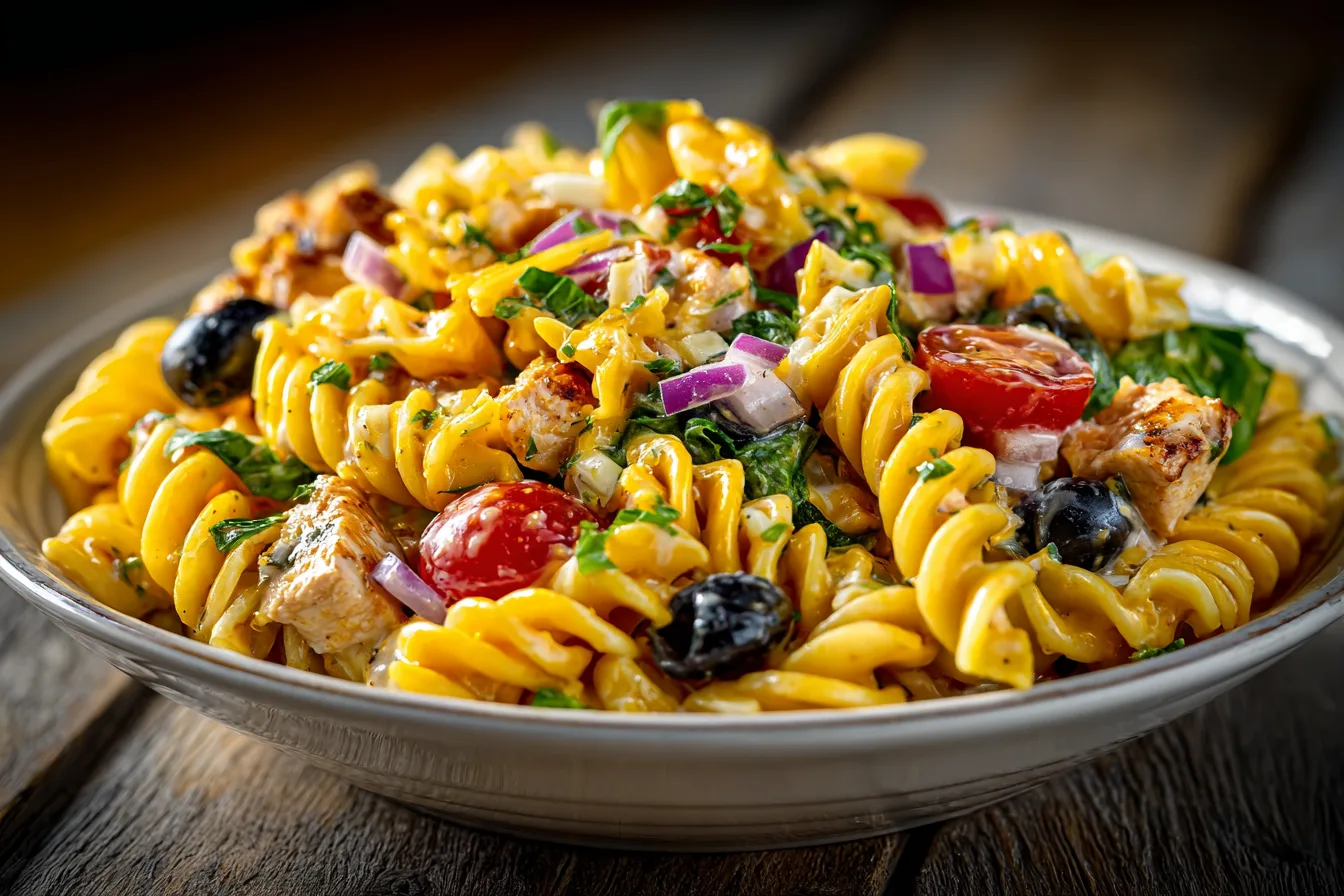 Southwest High Protein Pasta Salad: A Flavorful Low-Carb Meal