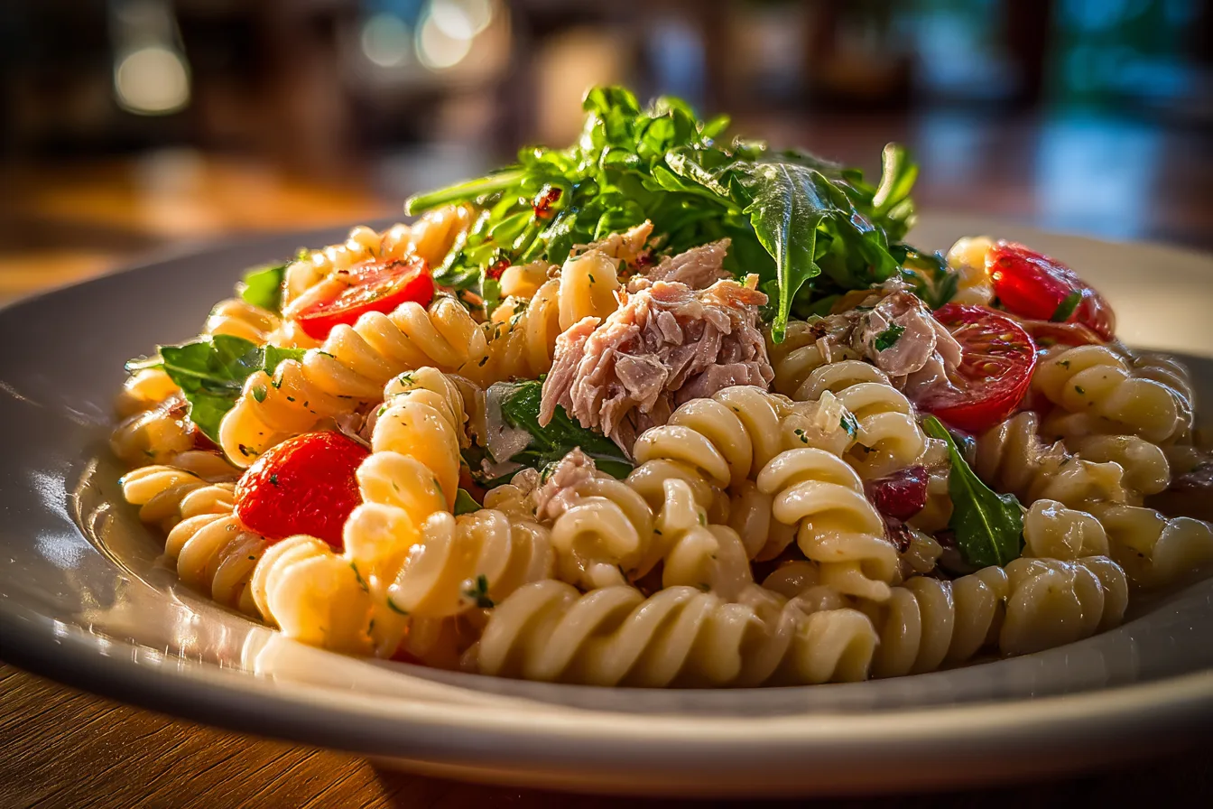 Tuna Protein Pasta Salad
